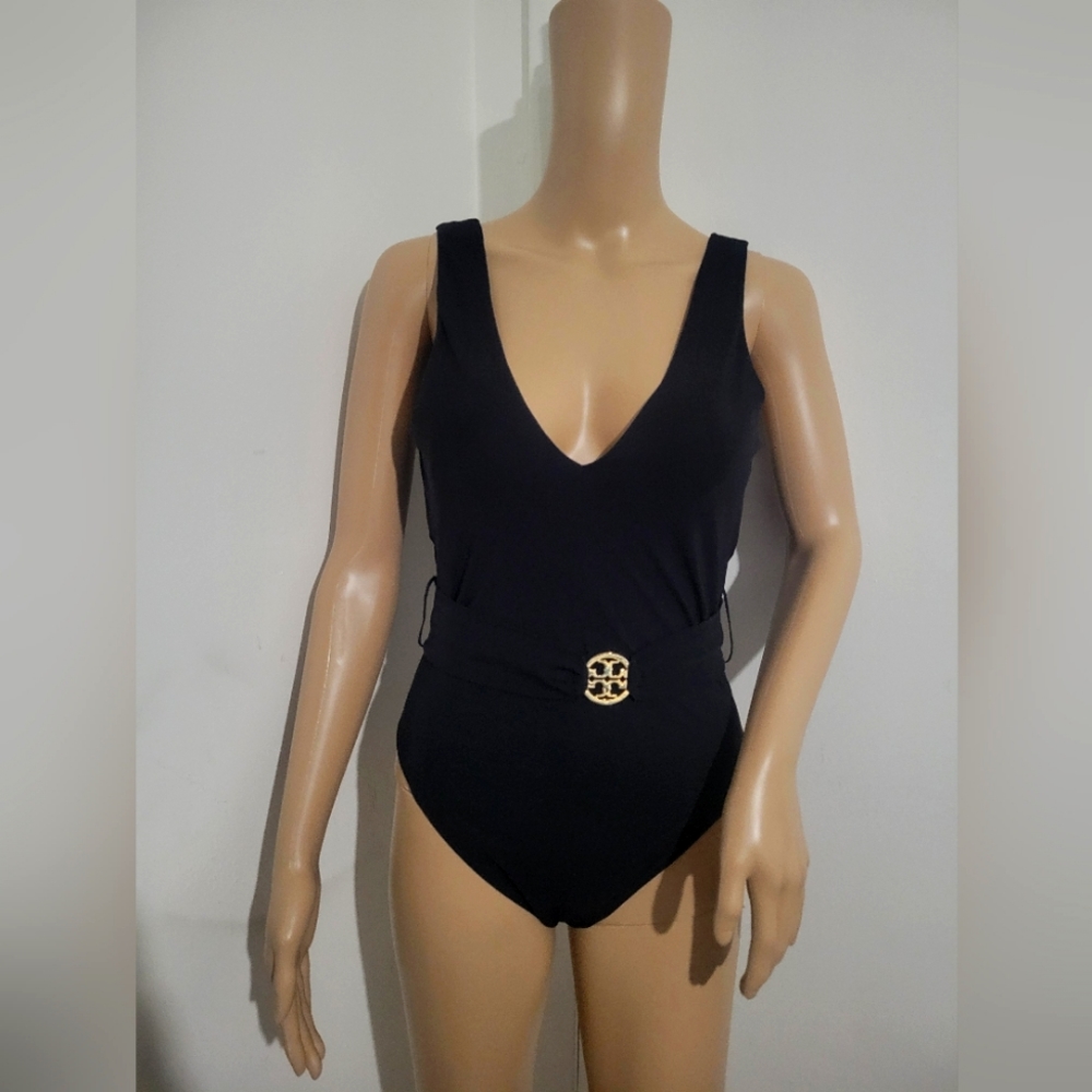 MILLER PLUNGE ONE-PIECE SWIMSUIT